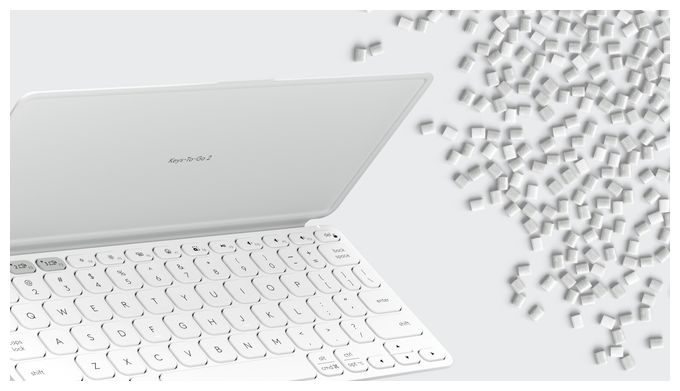 Keys To Go 2 Universal Tastatur (Weiß) 