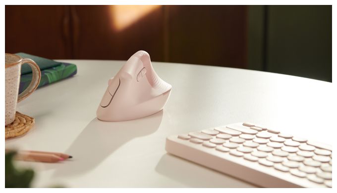 4000 DPI Büro Maus Optisch  Lift (Pink) 