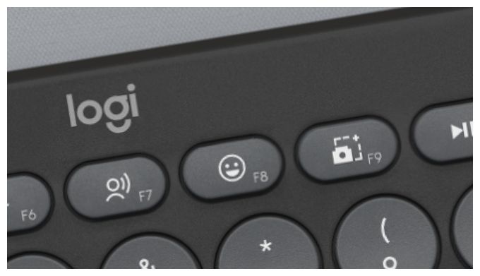 Universal Tastatur Bluetooth  Pebble Keys 2 K380s (Graphit) 