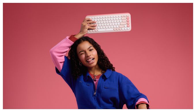 Universal Tastatur Bluetooth  POP Icon Combo (Rose) 
