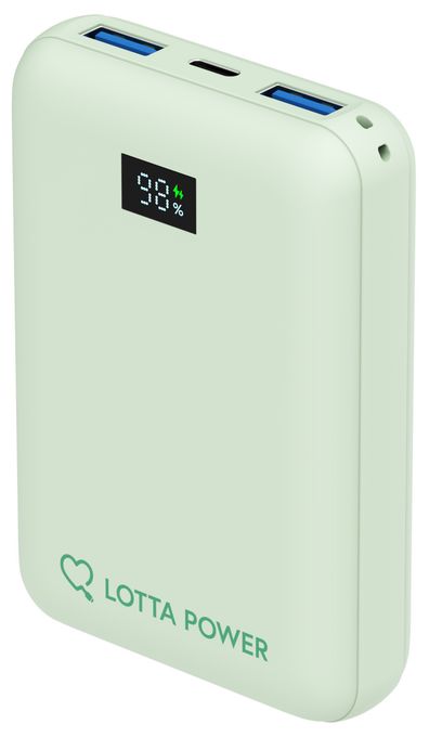 10000 mAh Powerbank USB Typ-C  Mini (Mint) 