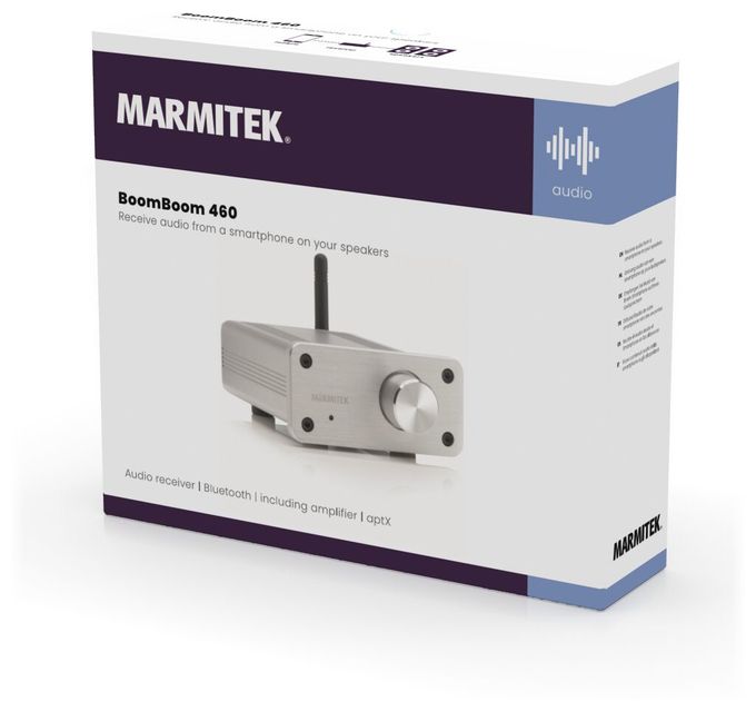 BoomBoom 460 - Bluetooth-Empfänger mit digitalem Verstärker 