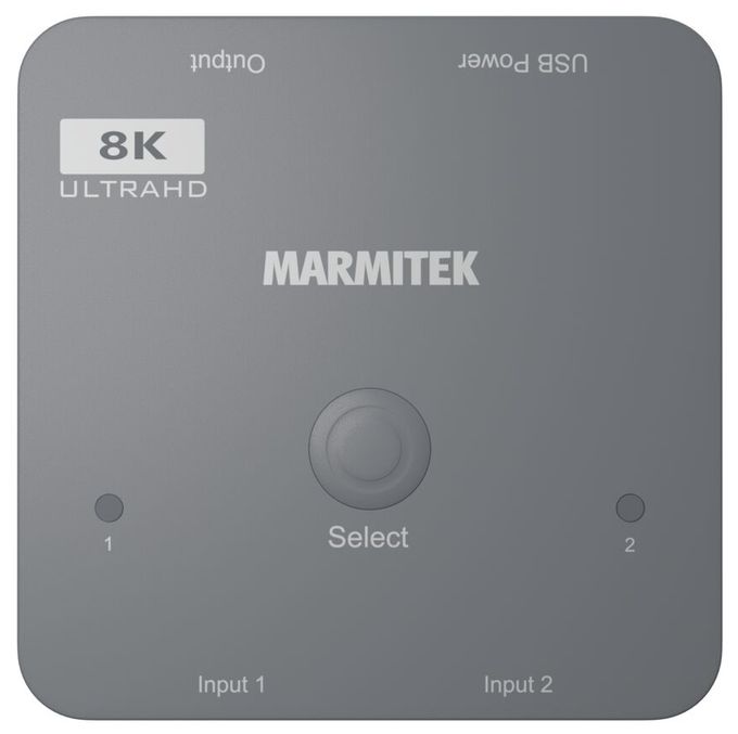Connect 720 - HDMI Switch 8K 60Hz - 4K 120Hz - HDMI 2.1 - 2 Eingänge / 1 Ausgang 