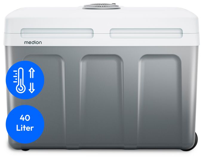 40 l Kühlbox  MD13102 (Silber, Weiß) 