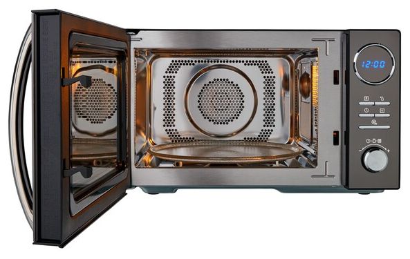 Freistehende Mikrowelle 900 W Größe: mittel 5 Stufen Grill  MD11493 (Schwarz) 