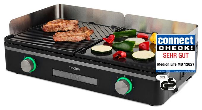 2400 W  MD12027 (Schwarz, Edelstahl) 