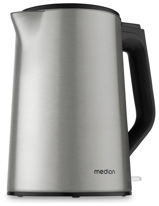 1,5 l Wasserkocher 2200 W  MD12105 (Edelstahl) 