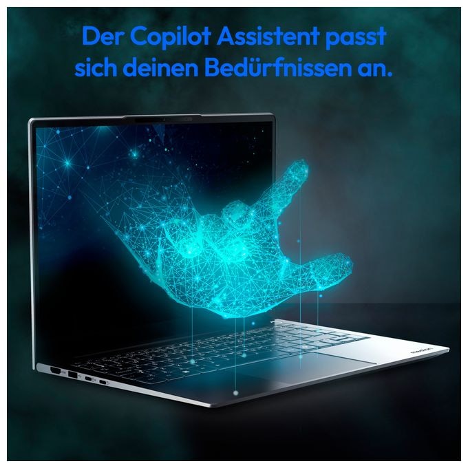 WQXGA+ Notebook 35,6 cm (14 Zoll) 2880 x 1800 Pixel 512 GB SSD Windows 11 Home Intel Core Ultra 5 max. 4,5 GHz  SPRCHRGD 14 S2 (Schwarz) 