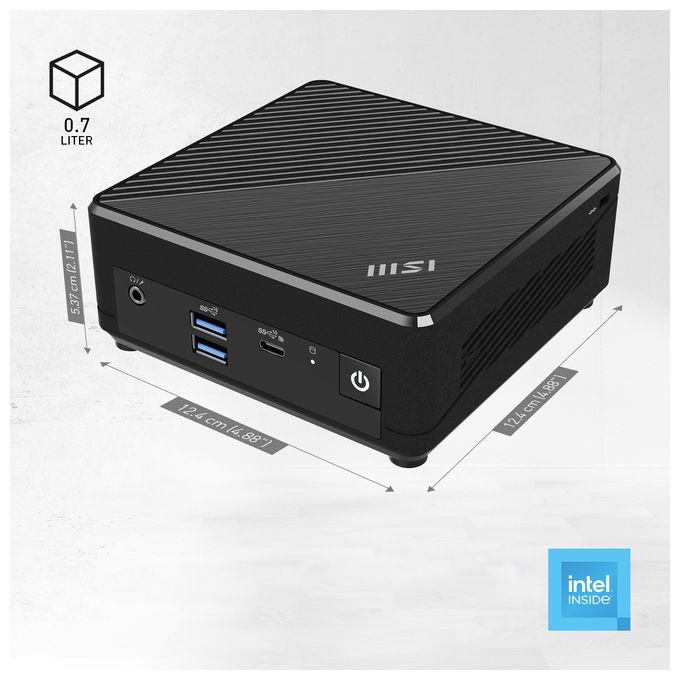 Mini-PC Intel® N 4 GB Ram 128 GB SSD Windows 11 Pro intern Cubi N ADL-007DE 