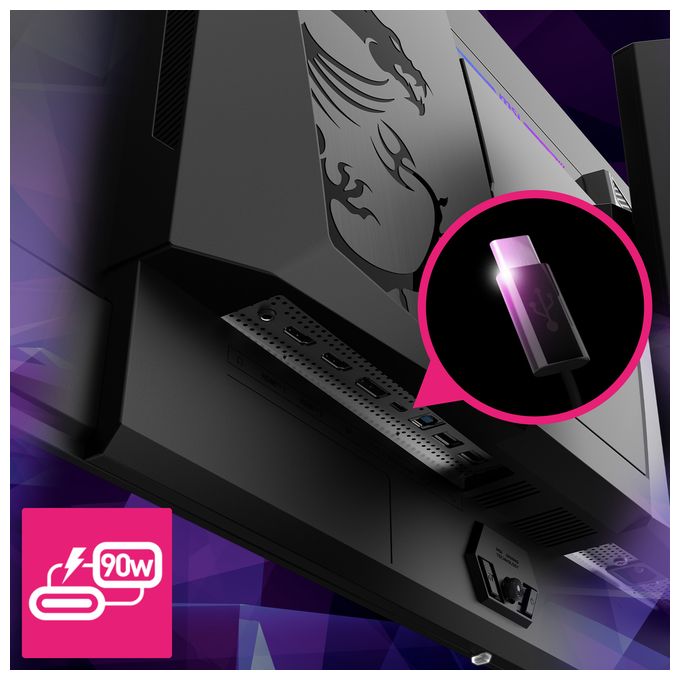 4K Ultra HD Monitor 80 cm (31.5 Zoll) 16:9 1 ms 250 cd/m²  MPG 321URXDE QD-OLED (Schwarz) 