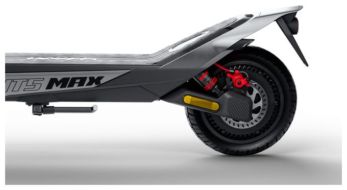 2400 W E-Scooter 15,3 Ah 100 km Reichweite 34 kg  UT5 Max (Grau) 