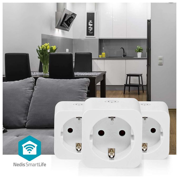 WIFIP121FWT3 Schaltbare WLAN Steckdose 3 Stück 