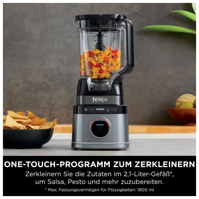 2,1 l Standmixer 1200 W  TB201EU Detect Power Mixer Pro (Schwarz, Silber) 