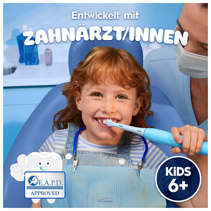 iO Kids 6+ Disney Stitch Aufsteckbürsten, 2 Stück 