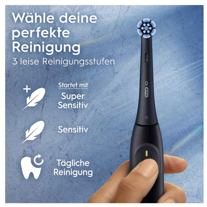 Vibrierende Zahnbürste für Erwachsene  iO Series 2 Duo (Schwarz, Grün) 