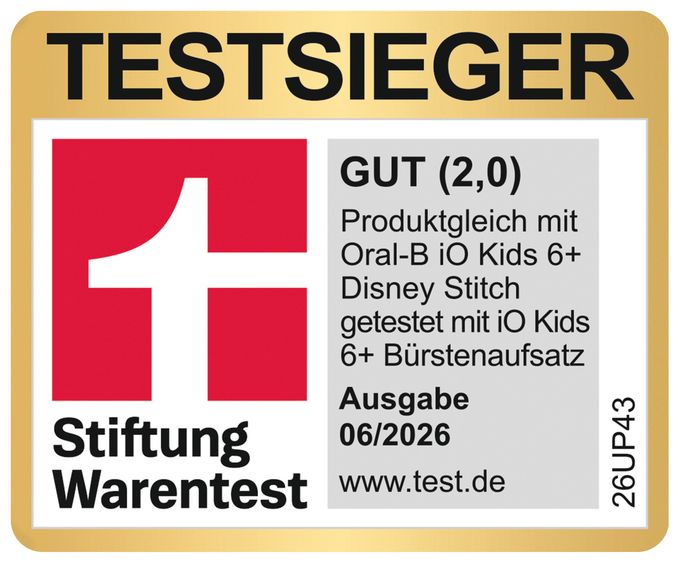 Rotierende Zahnbürste für Kinder  Kids Stitch (Weiß/Pink) 