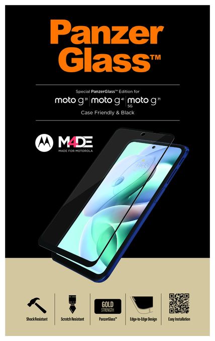 Klare Bildschirmschutzfolie gehärtetes Glas für  Motorola Motorola - Moto g31, Motorola - Moto g41, Motorola - Moto g71 5G Kratzresistent, Schockresistent 6555 