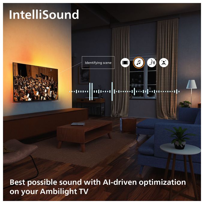 OLED 165,1 cm (65 Zoll) Fernseher 4K Ultra HD IntelliSound VESA 300 x 300 mm 65OLED76012 