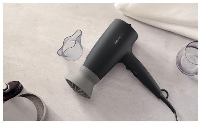 Haartrockner 2100 W  BHD351/10 ThermoProtect (Grau) 