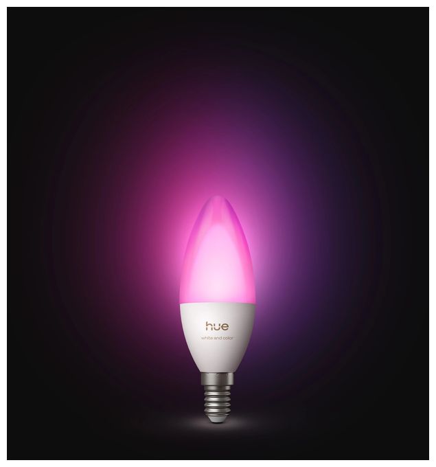 LED Multi Hue B39 Kerze E14 
