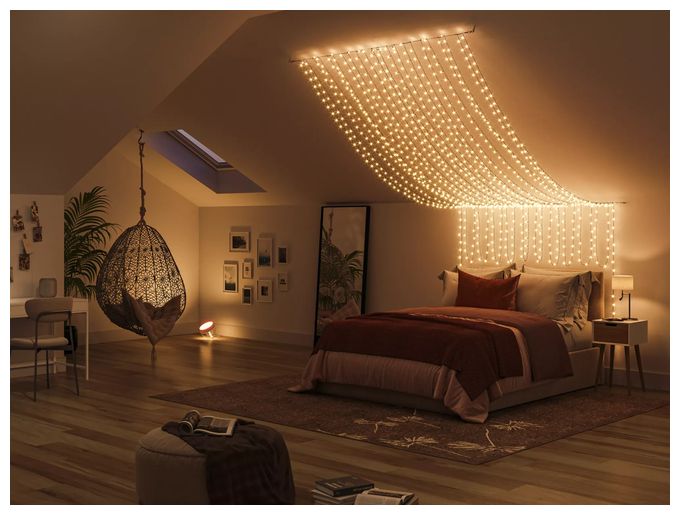 LED Intelligente Strangleuchte 20000 mm Variabel Hue Festavia Lichterkette 20m 
