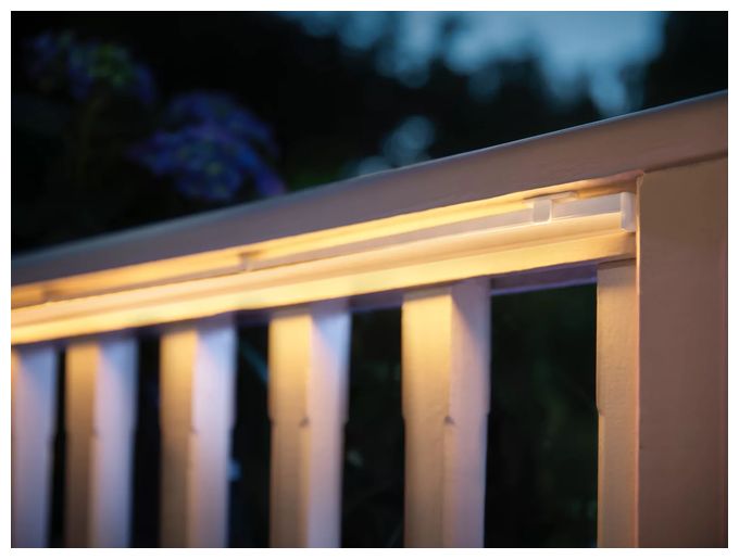 LED Intelligenter Leuchtstreifen 4869,2 mm Variabel Hue White & Color Ambiance Lightstrip Outdoor 