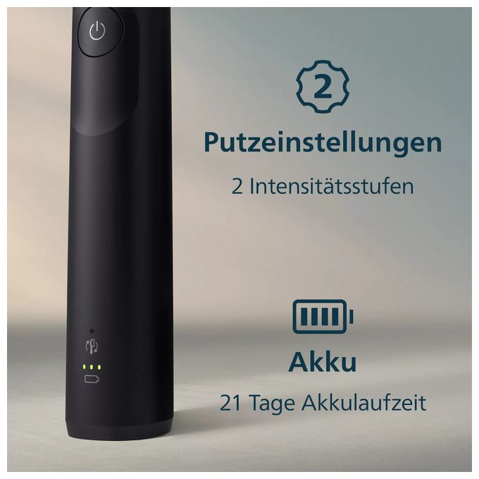 Schall-Zahnbürste für Erwachsene 504 h  HX7101/02 Sonicare 5300 (Schwarz) 