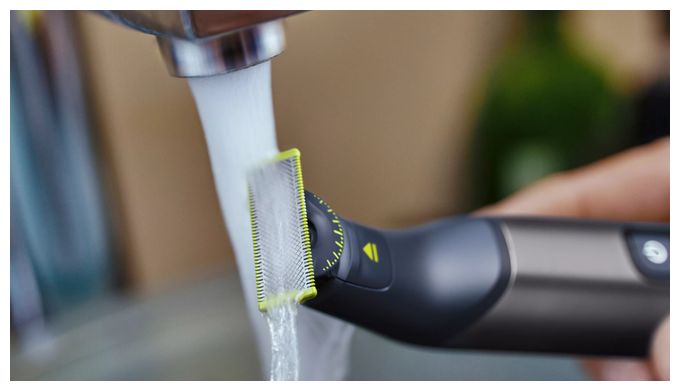 Nass&Trocken Rasierer Lithium-Ion (Li-Ion) 120 min OneBlade Pro 360 QP6652/61 Face + Body 