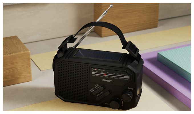 AM, FM Radio Tragbar  TAR1609/00 (Schwarz) 