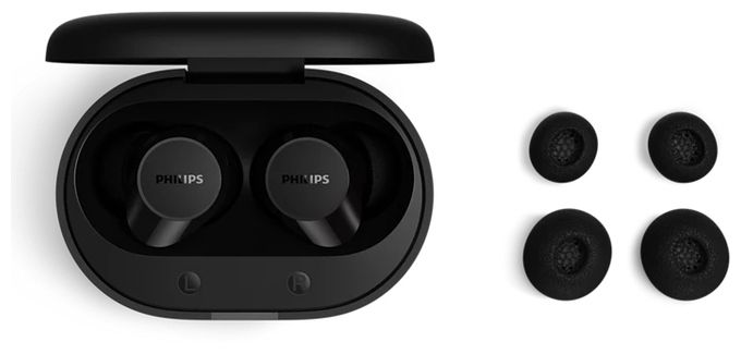 Bluetooth Kopfhörer kabellos 6 h Laufzeit IPX4 USB Typ-C  TAT1300BK/00 (Schwarz) 