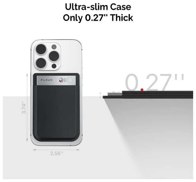 Diktiergerät  PLD-Case-BK Note Case (Schwarz) 