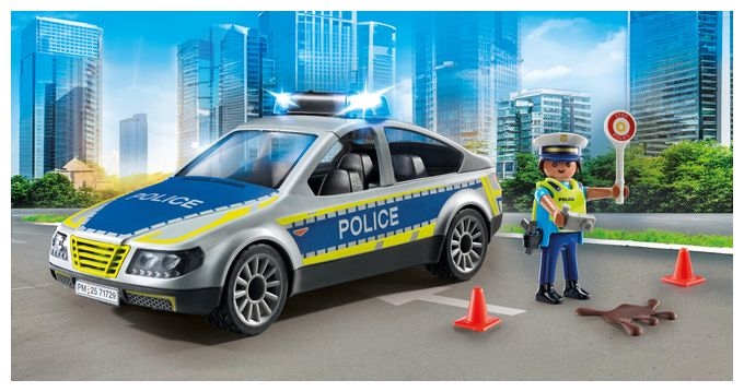 71729 Action Heroes Polizei Streifenwagen 