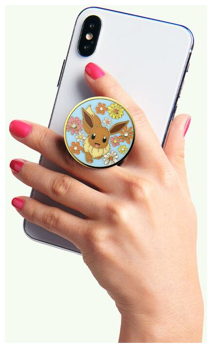 Fingerring für Jede Marke  PopGrip Enamel Floral Eevee (Mehrfarbig) 