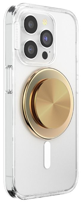 Fingerring für Apple iPhone 12+  PopGrip MagSafe Radial Gold Aluminum (Gold) 