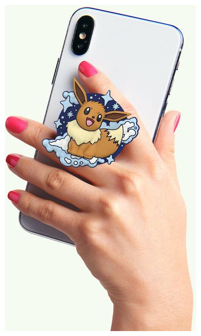 Fingerring für Universal  PopGrip Pokémon - Eevee (Mehrfarbig) 