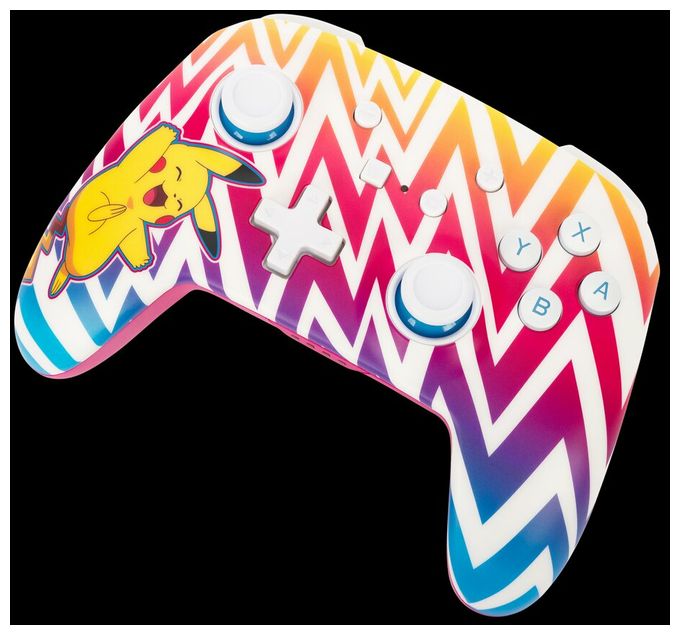 Gamepad für Nintendo Switch, Nintendo Switch Lite, Nintendo Switch OLED  Enhanced Wireless Controller Pokémon - Pikachu Vibrant (Mehrfarbig) 