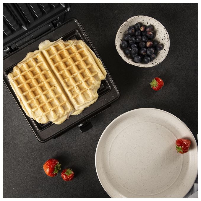 Waffeleisen Rechteckig für 2 Waffel(n) 1200 W 132397 