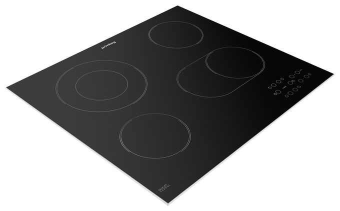 58 cm Glaskeramik Kochfeld/Herdplatte 4 Zone(n) PCTAC6042IN autarkes 