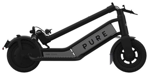 E-Scooter 75 km Reichweite  Escape Suspension (Schwarz) 