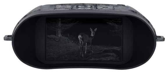  Nightvision 400 Nachtsichtgerät mit 4K (Schwarz, Grau) 