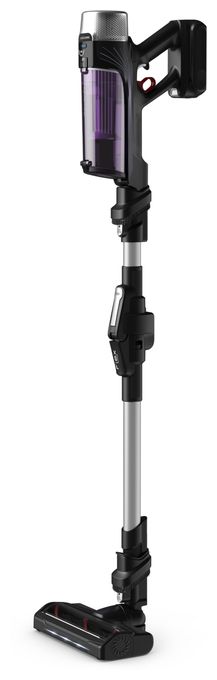 Handstaubsauger Beutellos bis 45 min Laufzeit 18 V  RH2037 X-Force Flex 9.60 (Schwarz, Violett) 