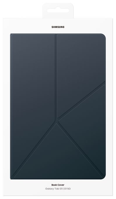 Cover für Samsung Galaxy Tab S11 bis 27,9 cm (11") Staubresistent mit Magnetverschluss (Schwarz) Book 