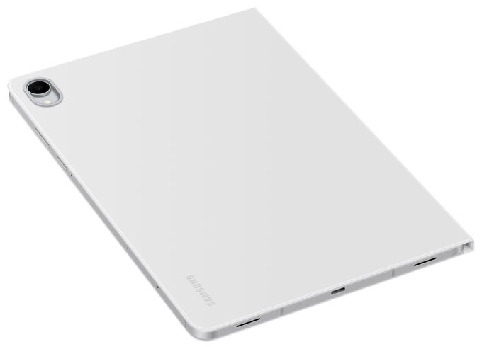 Cover für Samsung Galaxy Tab S11 bis 27,9 cm (11") Staubresistent mit Magnetverschluss (Weiß) Book 