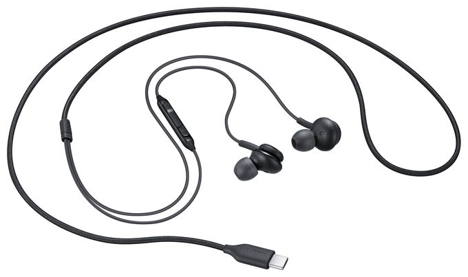 In-Ear Kopfhörer Kabelgebunden USB Typ-C  EO-IC100 (Schwarz) 
