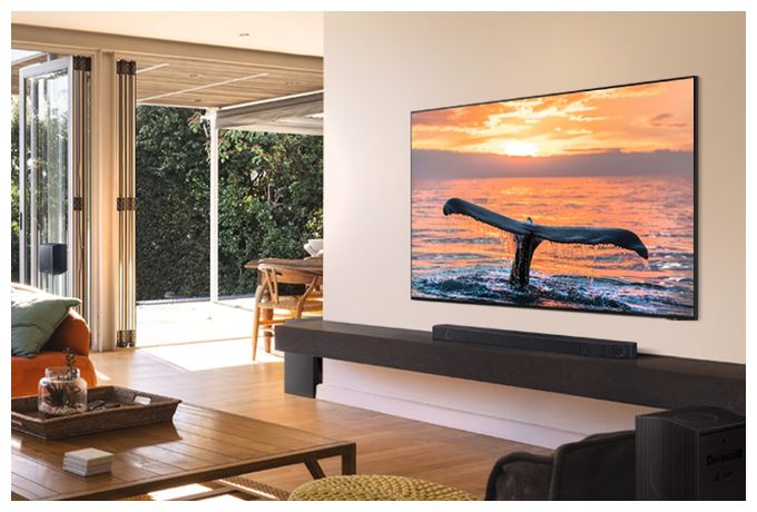 NeoQLED 165,1 cm (65 Zoll) Fernseher 4K Ultra HD VESA 400 x 300 mm GQ65QN95DAT 