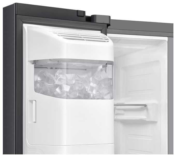 Side-by-Side Kühl-/ Gefrierkombination 420 l / 220 l 279 kWh 1780 mm x 912 mm  RS70F65KDF (Schwarz) 