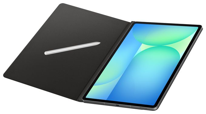 Cover für Samsung Galaxy Tab S10 FE+ bis 27,7 cm (10.9") (Schwarz) Smart Book 