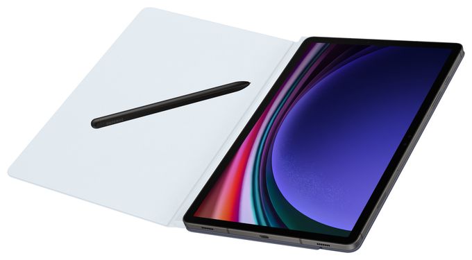 Folio für Samsung Galaxy Tab S9, Galaxy Tab S9 FE, Galaxy Tab S10 FE, Galaxy Tab S10 Lite bis 27,9 cm (11") Kratzresistent (Blau) Smart Book Cover 