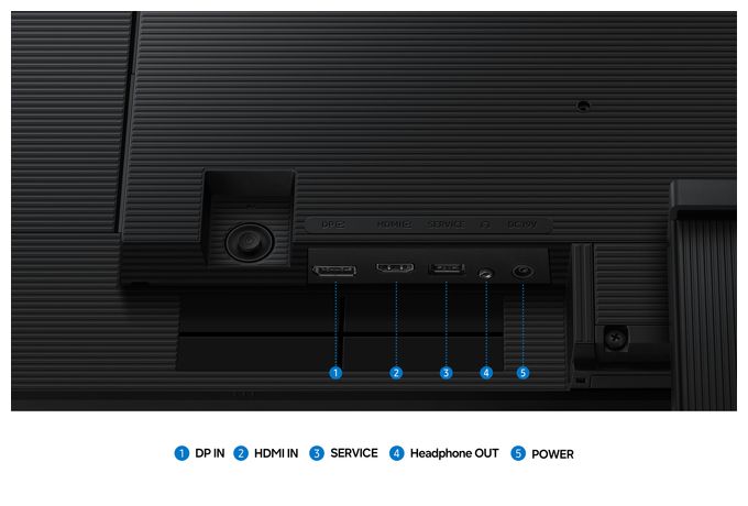 4K Ultra HD Monitor 68,6 cm (27 Zoll) 16:9 5 ms 300 cd/m²  ViewFinity LS27H704EAUXEN (Schwarz) 