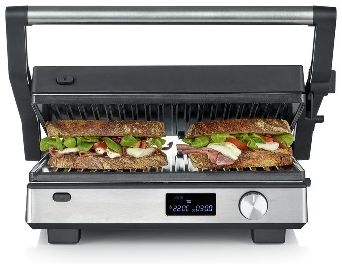 2000 W mit 290 x 230 mm Fläche  KG2380 Sevini Flex (Schwarz, Silber) 